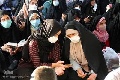 مراسم معنوی دعای عرفه در اهر