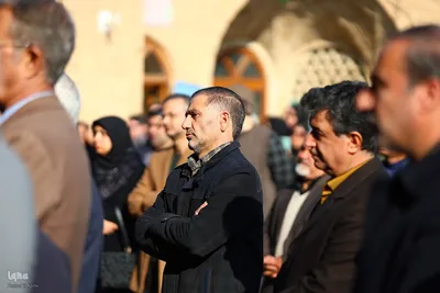 تشییع پیکر استاد امیرهوشنگ جزی‌زاده در اصفهان