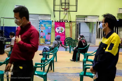 مراکز واکسیناسیون شبانه در مشهد
