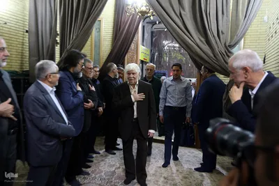 مراسم ختم همسر آیت الله سیستانی در تهران