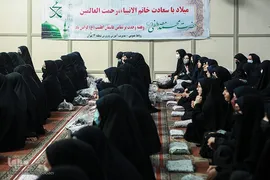 برگزاری نماز جماعت باشکوه دانش آموزی