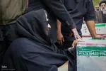 مراسم تشییع پیکر ۱۷ شهید جنگ رمضان در اصفهان