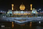 بارش اولین باران پاییزی در آستان حضرت شاهچراغ(ع)