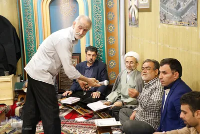 جلسه آموزش قرآن مسجد ولیعصر (عج)