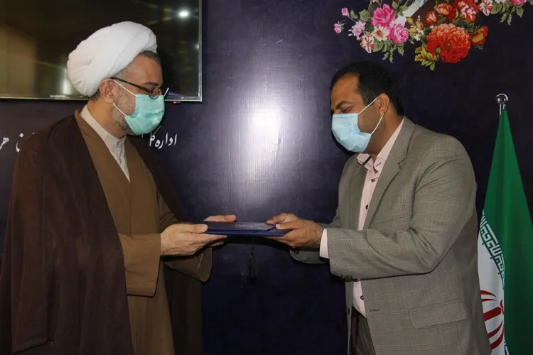 مراسم تودیع و معارفه رئیس اوقاف رودان برگزار شد