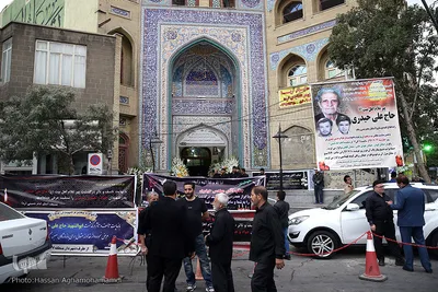 مراسم ترحیم ابوالشهدا مرحوم حاج علی حیدری