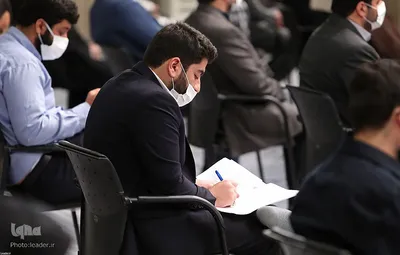 دیدار جمعی از دانشجویان با رهبر انقلاب