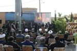 اهتزاز پرچم حرم حضرت اباعبدالله الحسین(ع) در شیراز
