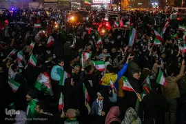 جشن پیروزی تیم ملی در تهران/2