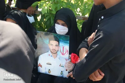 تشییع پیکر شهید «مهدی هاشمی خواه» در کلاله