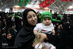 علی‌اصغر‌های اصفهان در آغوش مادران سوگوار