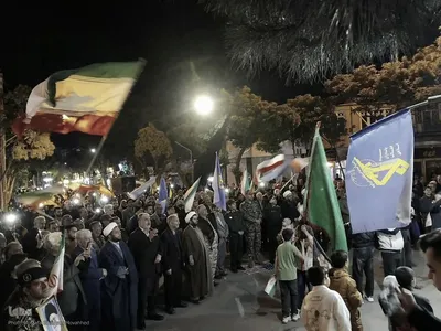 تجمع مردمی در حمایت از رهبر معظم انقلاب اسلامی در اهر