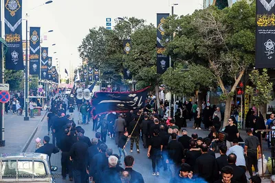 دسته عزاداری هیئت رزمندگان اسلام شهر زنجان