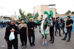نمایش خیمه سوزان و حرکت نمادین کاروان اسرای کربلا – شهرستان اهر