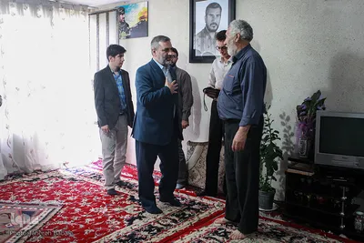 دیدار با خانواده شهید
