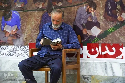 «در هواخوری خدا» مددجویان زندان قم