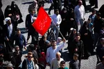 بدرقه پیکر شهید نیلفروشان به منزل‌گاه ابدی