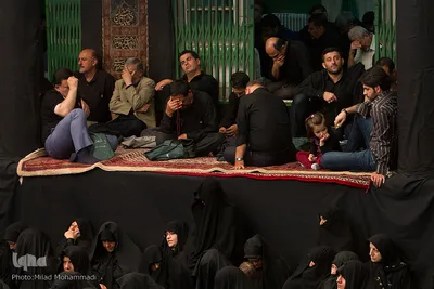 عزاداری دهه اول محرم در حسینیه سادات اخوی