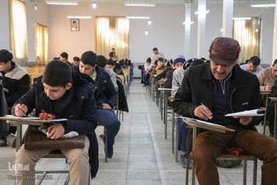 رقابت آقایان در آزمون سراسری حفظ و مفاهیم قرآن اراک
