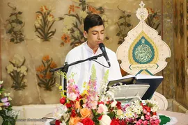 جزءخوانی قاریان نونهالان در حرم مطهر کریمه اهل‌بیت(س)