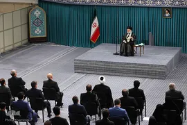 دیدار نخبگان و استعدادهای برتر تحصیلی با رهبری