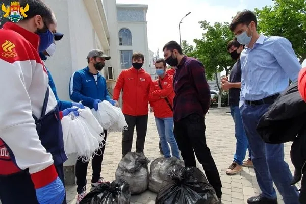В Центральной мечети Махачкалы установлены дезинфицирующие комплексы