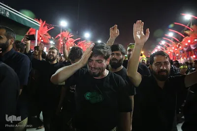 عزاداری شب اربعین در کربلا