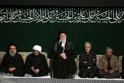 مراسم عزاداری شام غریبان در حسینیه امام خمینی(ره)