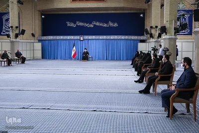 دیدار دست‌اندرکاران مراسم سالگرد شهید سلیمانی با رهبر معظم انقلاب