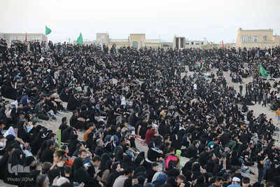 مراسم تعزیه در نوش‌آباد