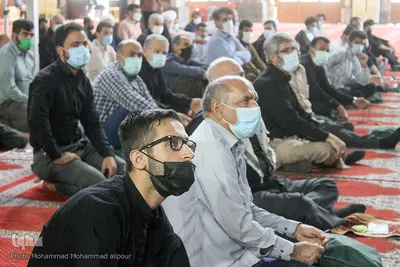 اولین نماز جمعه اهواز بعد از شیوع کرونا