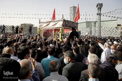 مراسم تشییع پیکر شهید صیاد خدایی
