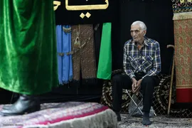 مراسم تعزیه‌خوانی در تکیه شوفرها