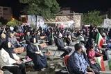 تجدید میثاق شبانه مردم سنندج با آرمان‌های انقلاب اسلامی + عکس