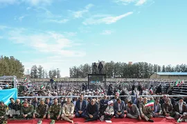 دیدار رئیس جمهور با مردم خراسان‌جنوبی