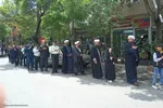 مراسم سوگواری و عزاداری خیابانی سالروز شهادت حضرت امام جعفر صادق(ع) در اهر