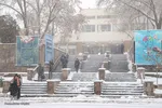 بارش سنگین برف در تبریز‎