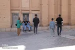 بازدید مسافران نوروزی از کلیسای وانک