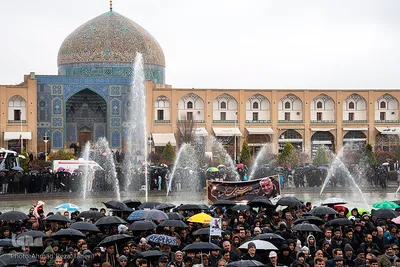 اصفهان در سوگ سردار شهید، حاج قاسم سلیمانی