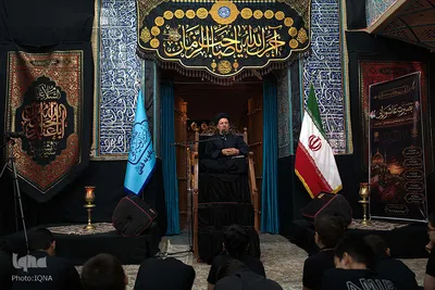 مراسم عزاداری در بقعه متبرکه ابن بابویه قمی (ره)