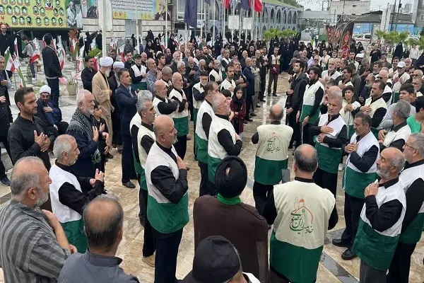 عزاداری خادمیاران رضوی در بابلسر
