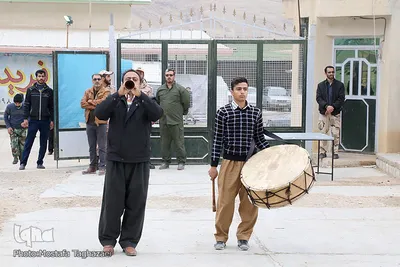 مراسم چهلمین روز در گذشت جانباختگان زلزله کرمانشاه