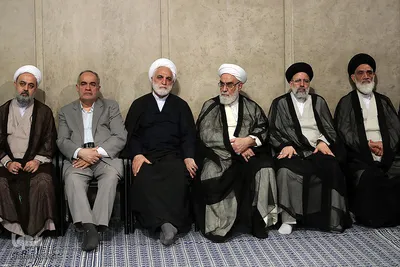 دیدار رئیس و مسئولان قوه قضائیه با رهبرانقلاب