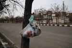 رهاسازی ماسک‌ها و دستکش‌ها در معابر شهر اهر