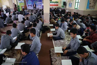 کاروان قرآنی انقلاب در شهرستان دارالصابرین بم