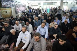 مراسم ترحیم مجاهد جانباز، شهید حجت الاسلام مهدی تقوی در هیات محبین الائمه(ع) تهران
