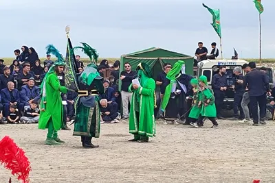 شبیه خوانی روستاب اقبلاغ اقاجان خان