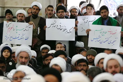 اجتماع بزرگ حوزویان در گرامیداشت سرداران شهید مقاومت