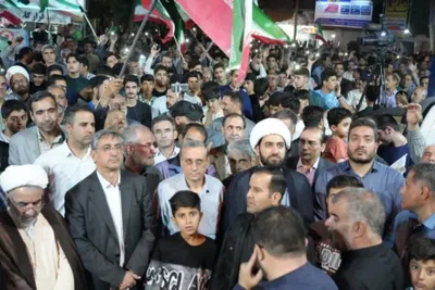 نودوچهارمین شب اجتماع عزاداران امام شهید در لرستان