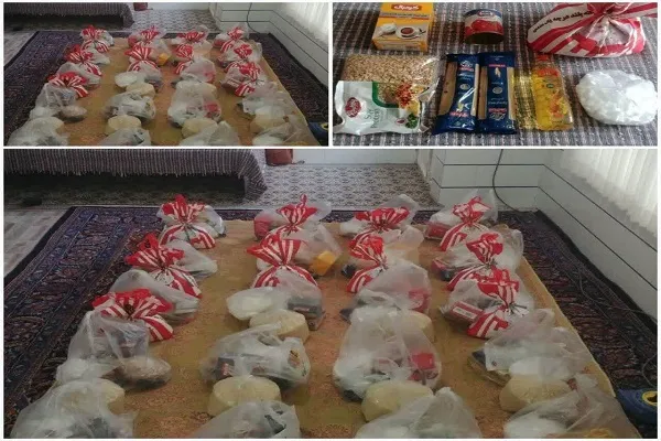 هیئتی‌ها به عشق حضرت رقیه(س) سفره 100 خانواده نیازمند را رنگین کردند